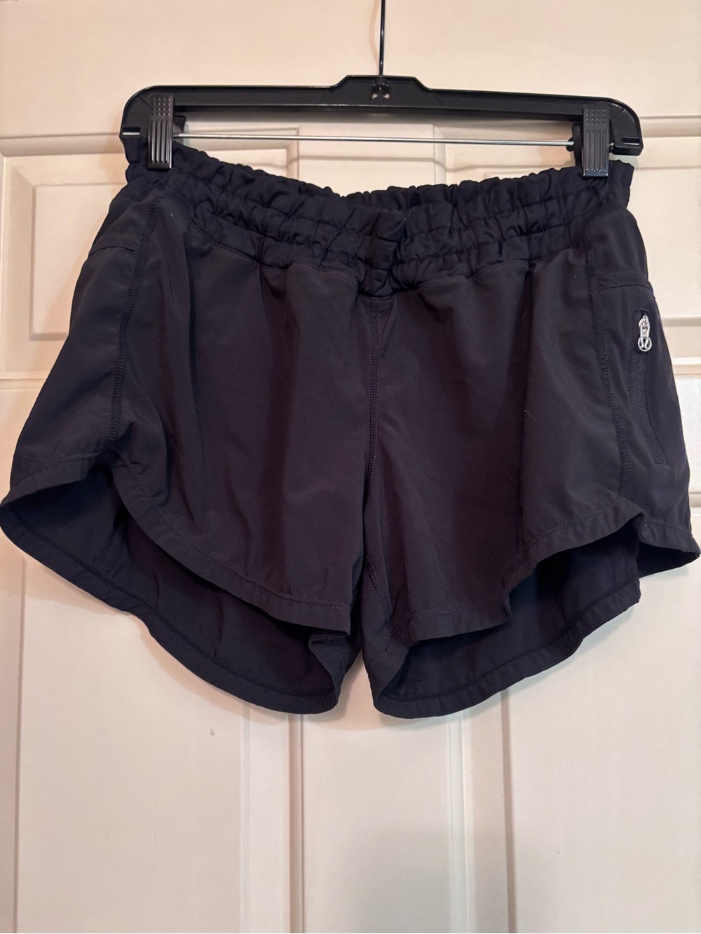 lululemon athletica Black Athletic Shorts with Elastic Waistband